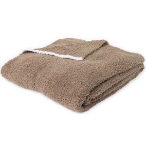 Barefoot Dreams CozyChic™ Rib Trim Throw Blanket- 45" × 60"